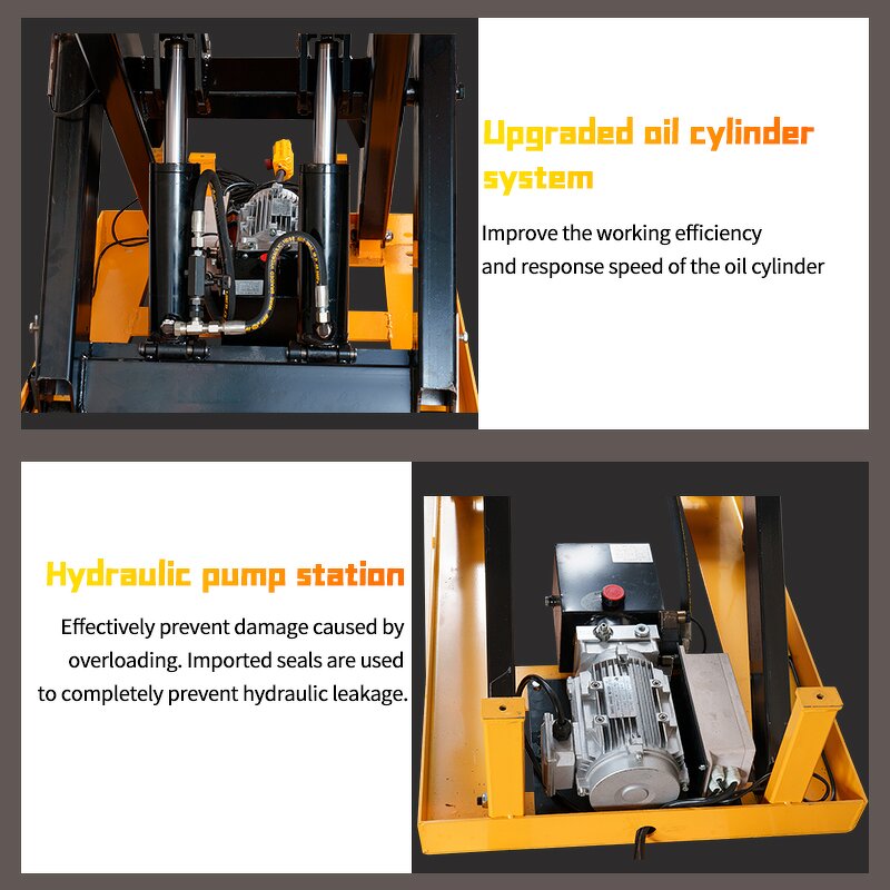Electric Table Lift Manufacturer - HW2001 2T 1300*850MM 1M Safe Efficient Remote Controlled Hydraulic Lift Table