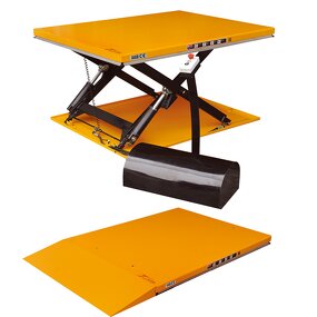 Electric Platform Lift Table Manufacturer - HD1002 1T 0.86M 1600x1140MM Scissors Chain Pallet Lifter for Hotels Restaurants Retail