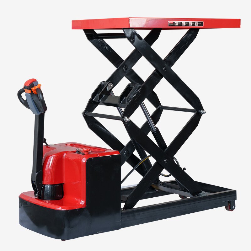 Full Electric Lifting Platform Manufacturer - JIALITE 2000KG 1.7M New Mobile Portable Hydraulic Scissor Lift for Car