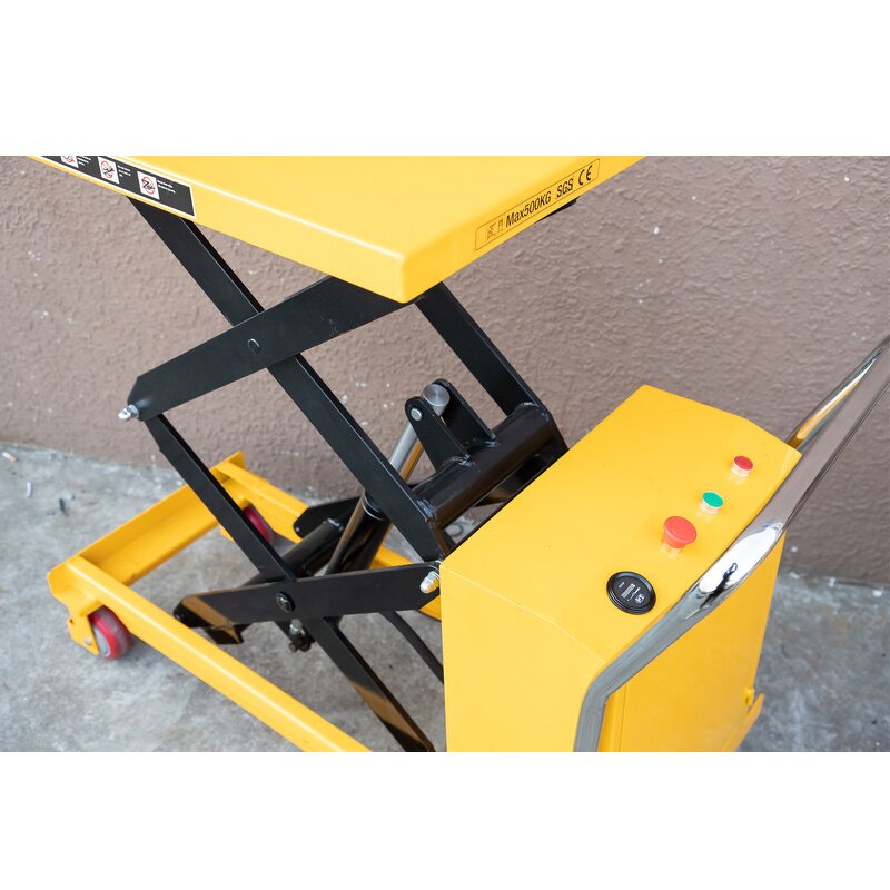 Electric Motor Scissor Lift Table Manufacturer - 500KG 2M 905*500MM for Multiple Use Hydraulic Lifting