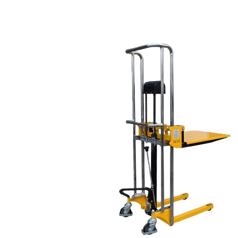 Light Weight Portable Lifting Platform Manufacturer - 400KG 1.7M Manual Stacker Trucks