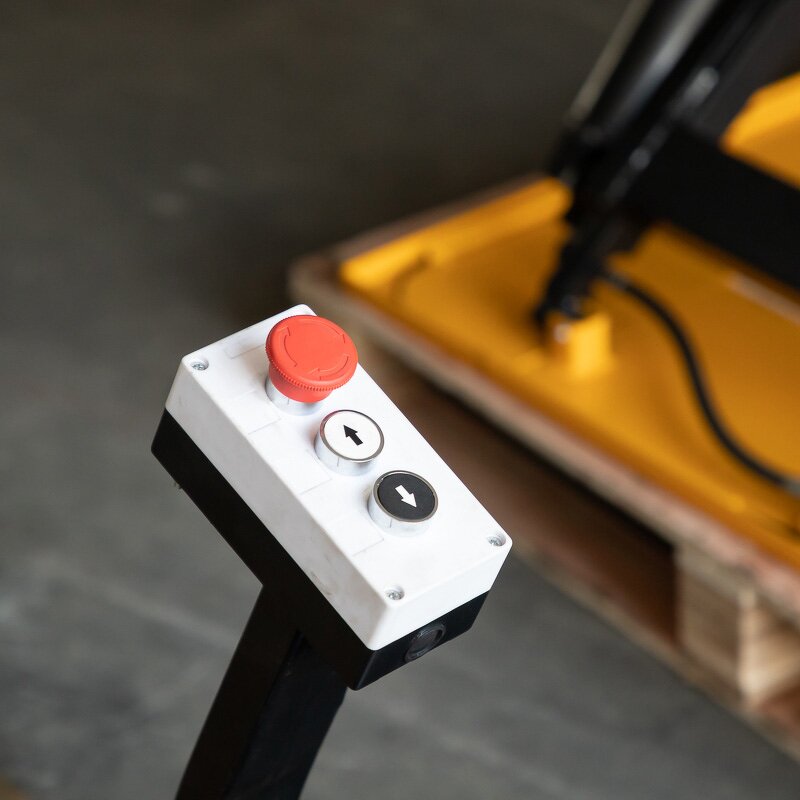 Full Electric Scissor Lift Table Manufacturer - HU1001 1T 0.86M Factory Supply 1 Ton Stationary