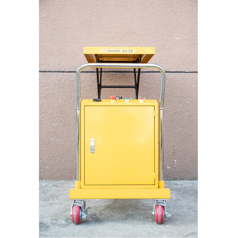 Electric Motor Scissor Lift Table Manufacturer - 500KG 2M 905*500MM for Multiple Use Hydraulic Lifting