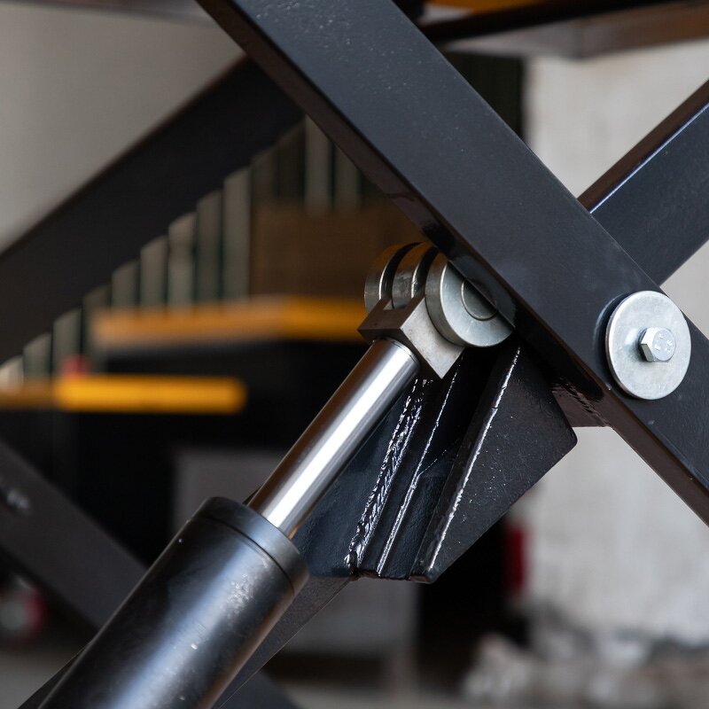 Electric Platform Lift Table Manufacturer - HD2001 2T Scissors 1600*1200MM 0.87M Fully Pallet Lifter Chain Sling for Retail