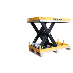 Electric Lift Platform Manufacturer - Safe Efficient 1 Ton 1M Scissor 1300*820mm Fixed Foldable Lifting Platform