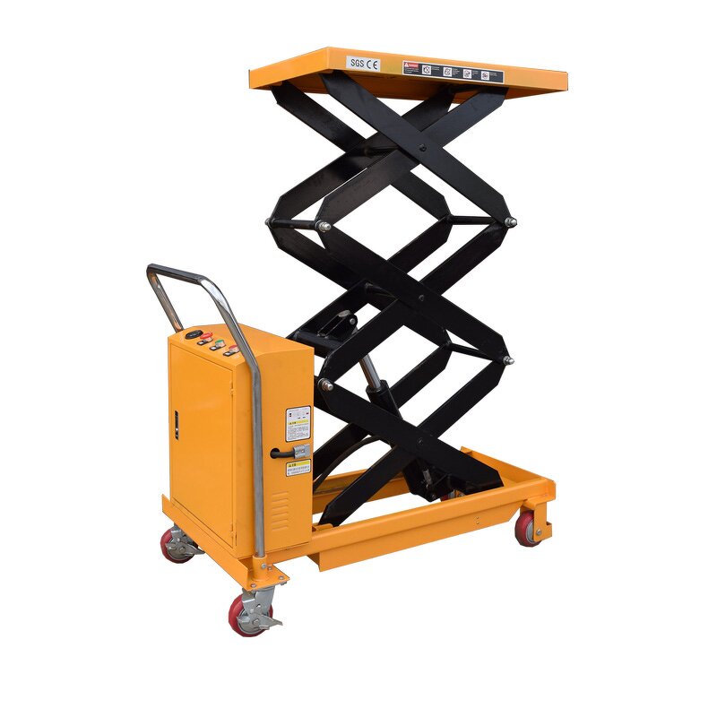 Electric Motor Scissor Lift Table Manufacturer - 500KG 2M 905*500MM for Multiple Use Hydraulic Lifting