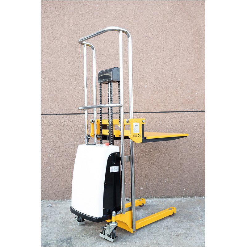 Outdoor Stacker Pallet Truck Manufacturer - Hot Sale 400Kg 1.5M Electric Stacker Truck Portable Forklift