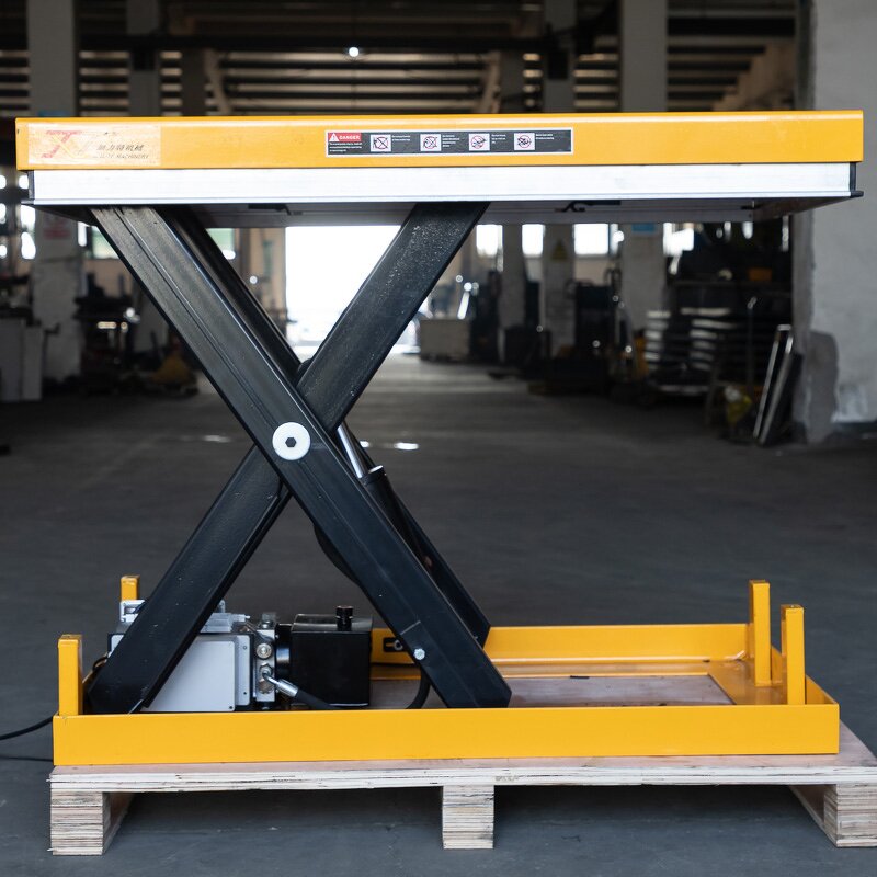 Full Electric Hydraulic Lift Table Manufacturer - HW1006 Hot Sale Scissor Lift up Table Electric Lifting Platform