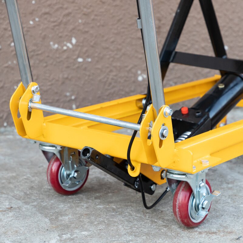 Manual Scissor Lift Table Manufacturer - 150 KG Hydraulic Table Lifter