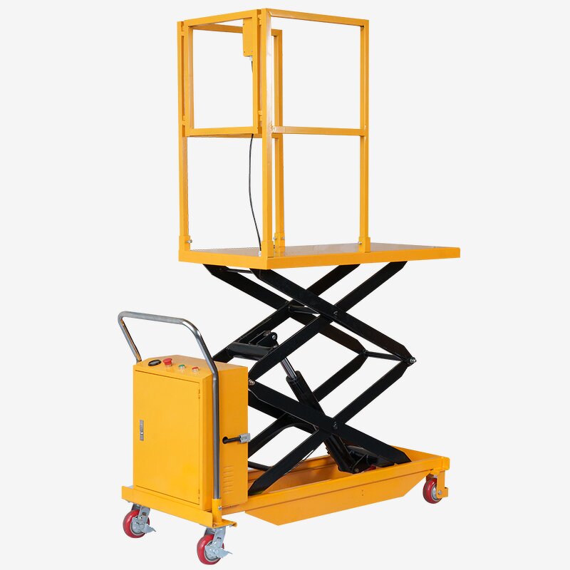 Aerial Lift Table Manufacturer - JIALITE 2M New Design Mobile Electric Portable Scissor Hydraulic 500kg Capacity