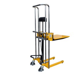 Light Weight Portable Lifting Platform Manufacturer - 400KG 1.3M Material Handling Equipment Manual Stacker Trucks