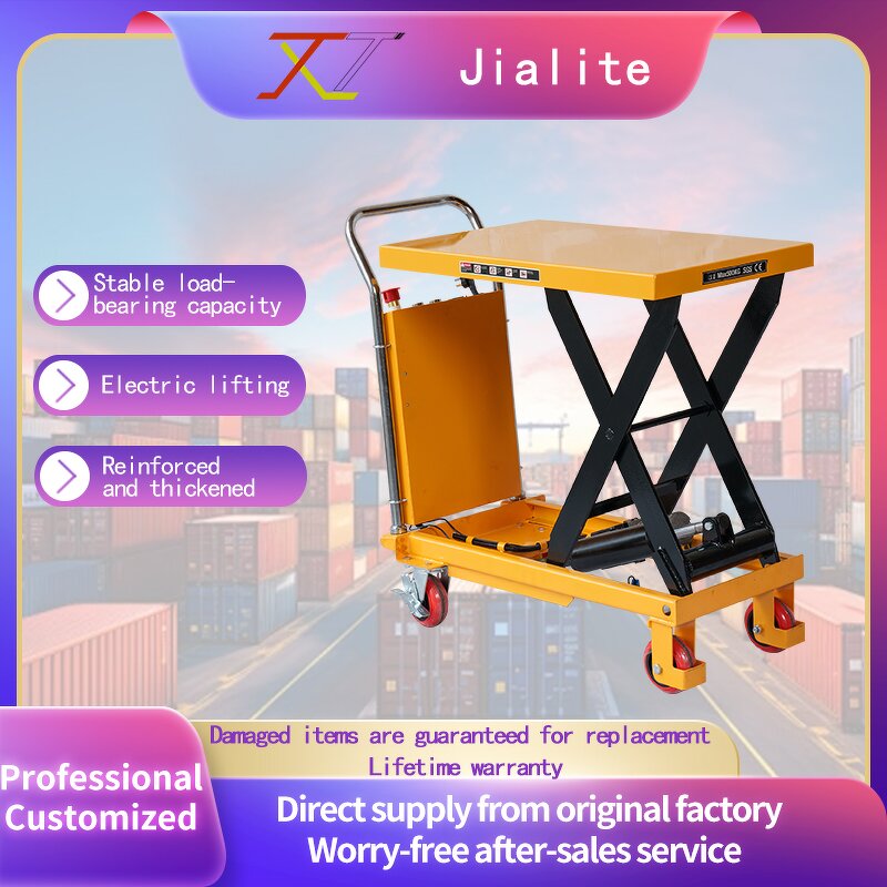 Portable Electric Lift Table Manufacturer - JIALITE 300KG 1.5M New Mobile Scissor for Home Use & Cars