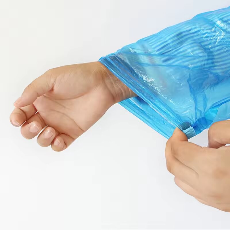 Disposable Sleeve Cover Manufacturer - Wholesale Waterproof Plastic PE Working Protective Resistant to Oils