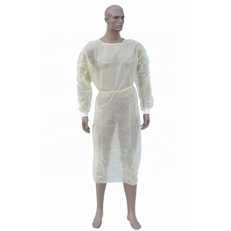Disposable Isolation Gown Manufacturer - Factory Direct for Beauty Salons & Food Industry Green Medical Protective