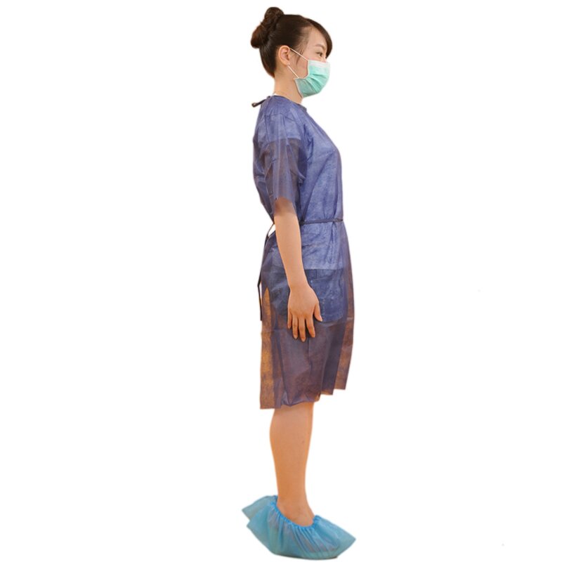 Disposable Patient Gowns Manufacturer - Hot Selling Surgical Sterile Long Sleeved Non-woven in Hospitals