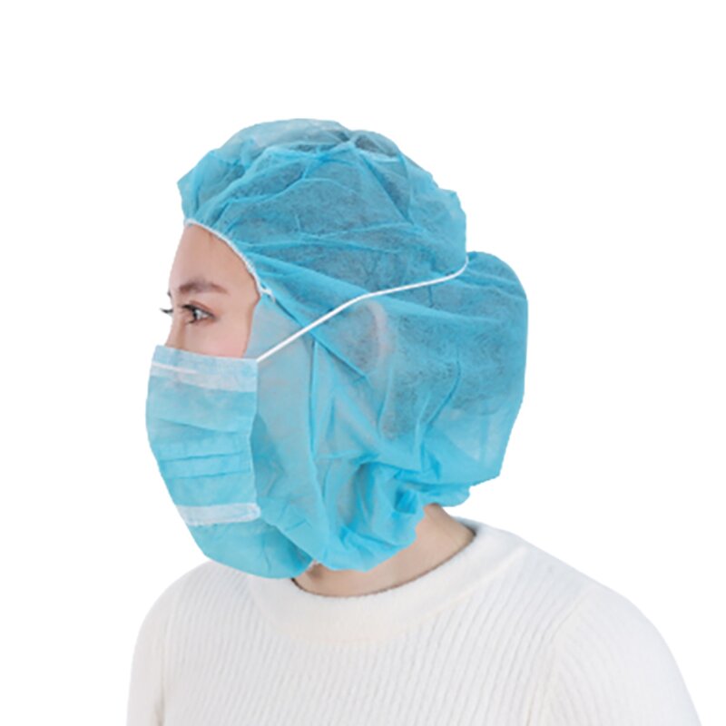 Disposable Astronaut Cap Manufacturer - Non-woven with Elastic Pirate Hat Non Woven PP White Space Hat