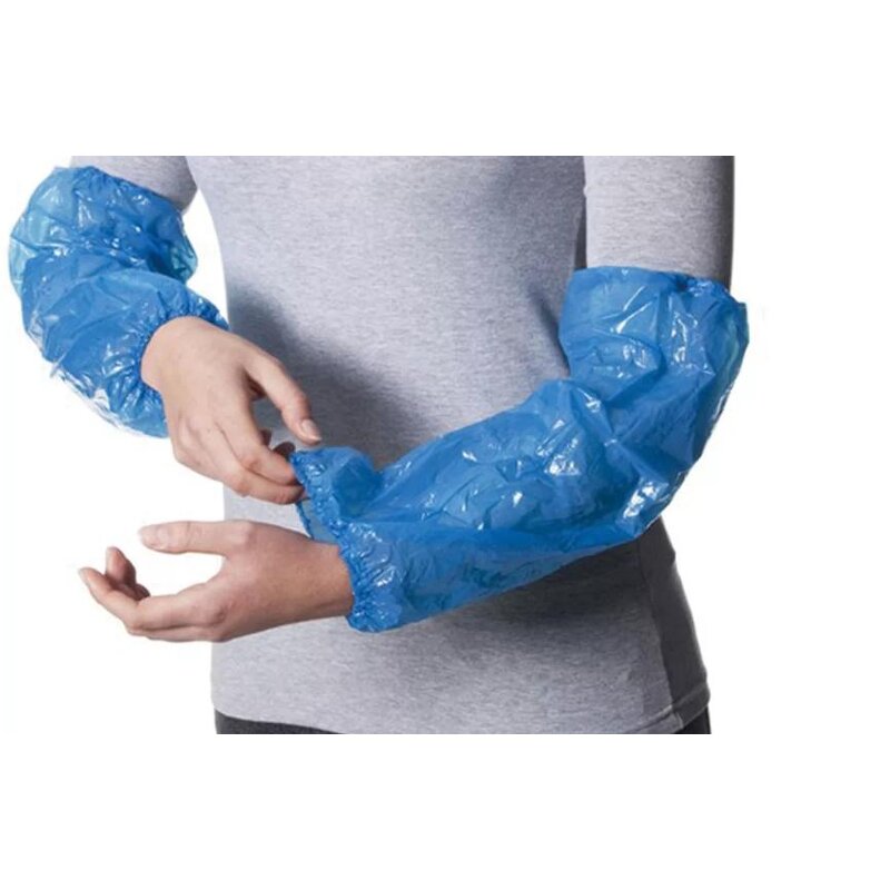 Disposable Sleeve Cover Manufacturer - Wholesale Custom Waterproof Plastic PE Working Protective Resistant to Oils