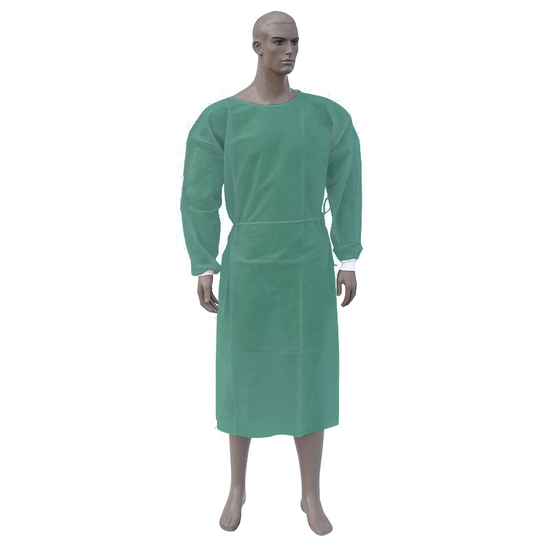 Disposable Isolation Gown Manufacturer - Factory Direct for Beauty Salons & Food Industry Green Medical Protective
