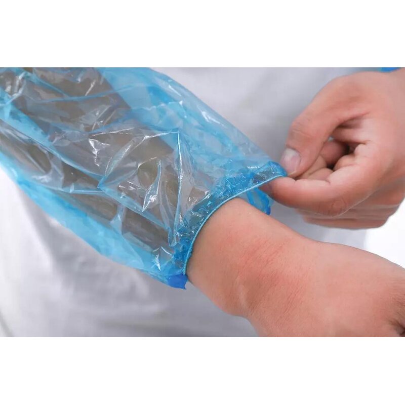 Disposable Sleeve Cover Manufacturer - Wholesale Waterproof Plastic PE Working Protective Resistant to Oils