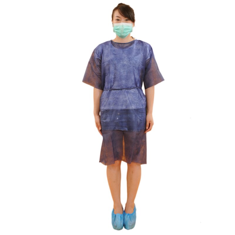 Disposable Patient Gowns Manufacturer - Hot Selling Surgical Sterile Long Sleeved Non-woven in Hospitals