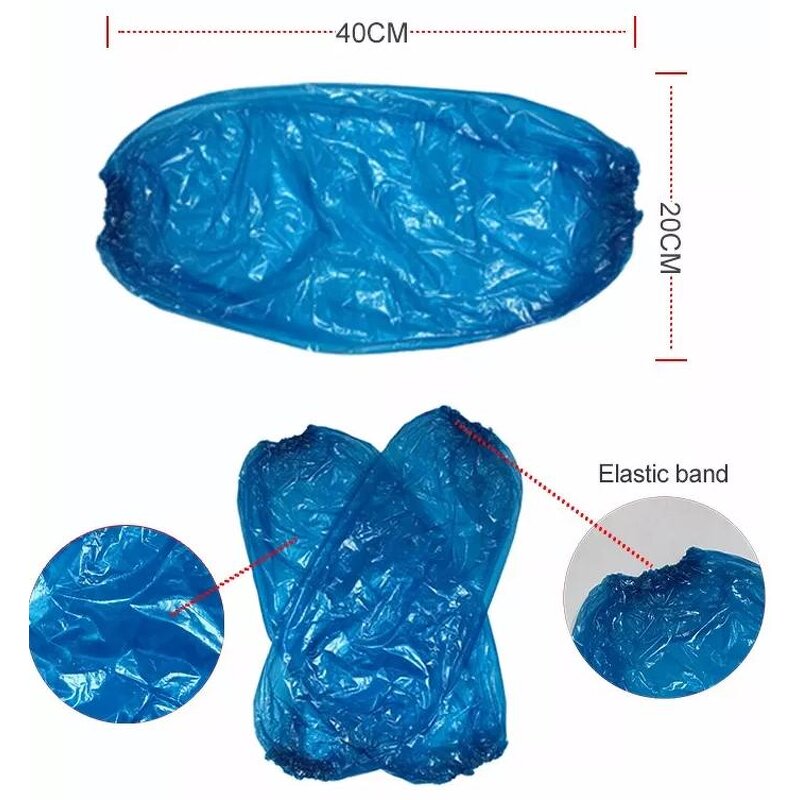 Disposable Sleeve Cover Manufacturer - PE/CPE Clear Transparent Ldpe Waterproof Arm Cover