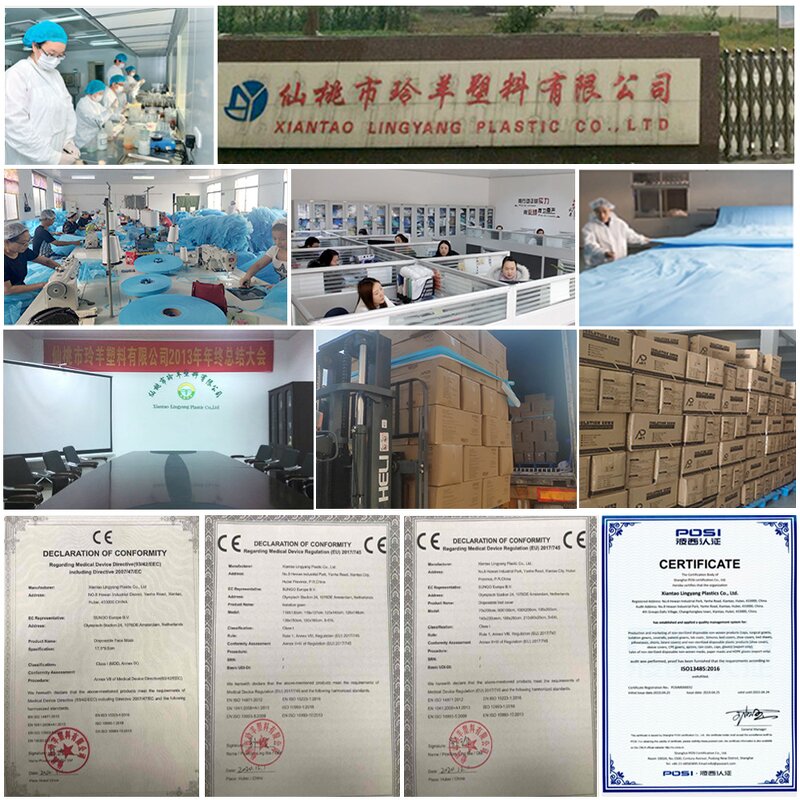 Disposable Medical Isolation Gowns Manufacturer - Nonwoven PP SMS 30gsm 45gsm Hospital Elastic Cuff Surgical Gown