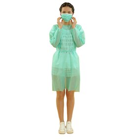 Disposable Medical Isolation Gowns Manufacturer - Nonwoven PP SMS 30gsm 45gsm Hospital Elastic Cuff Surgical Gown