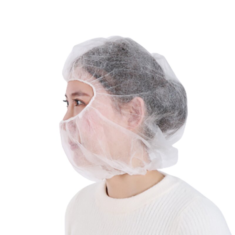 Disposable Astronaut Cap Manufacturer - Non-woven with Elastic Pirate Hat Non Woven PP White Space Hat