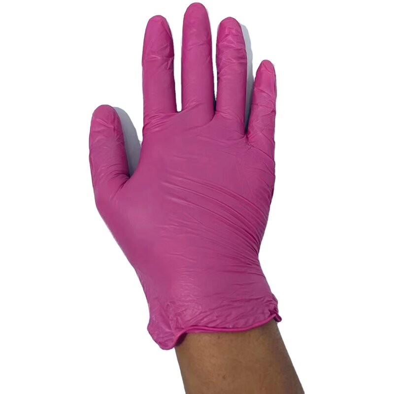 Disposable Nitrile Gloves Manufacturer - Protection Pink Fireproof Safety Gloves