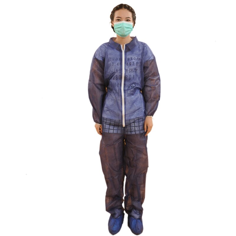 Disposable Coverall Manufacturer - Wholesale with Collars Non Woven Protective Industrial for Painting