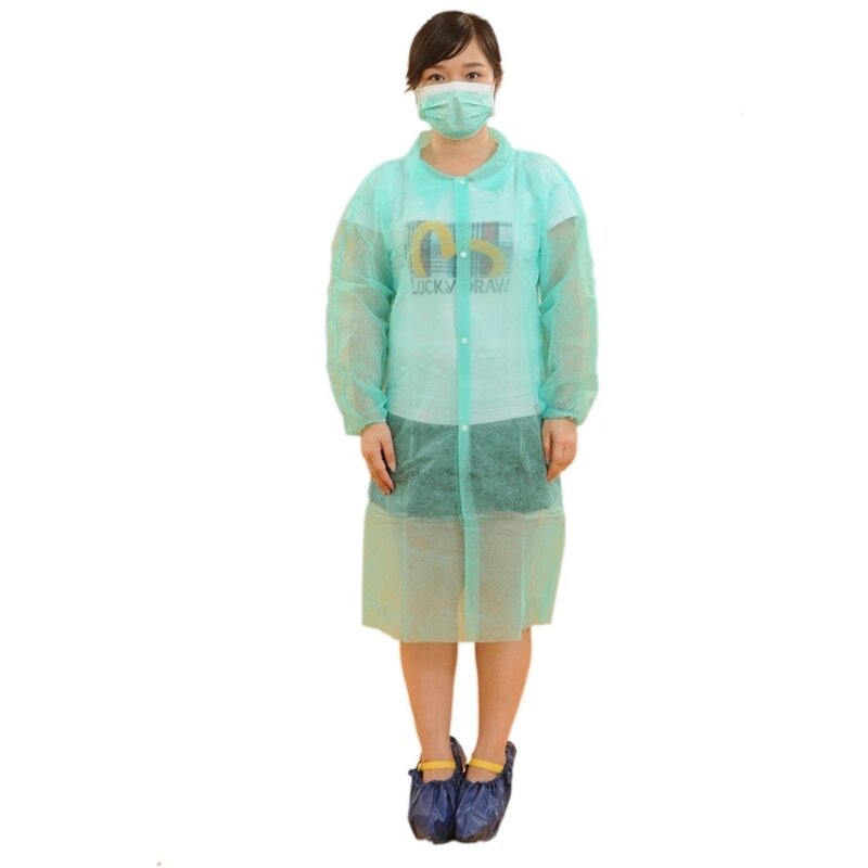 Disposable Lab Coat Manufacturer - Wholesale Hospital Nursing Uniform Coat White PP Non Woven