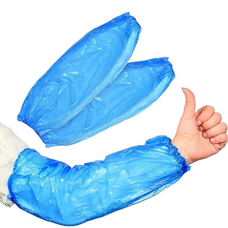 Disposable Sleeve Cover Manufacturer - Wholesale Waterproof Plastic PE Working Protective Resistant to Oils