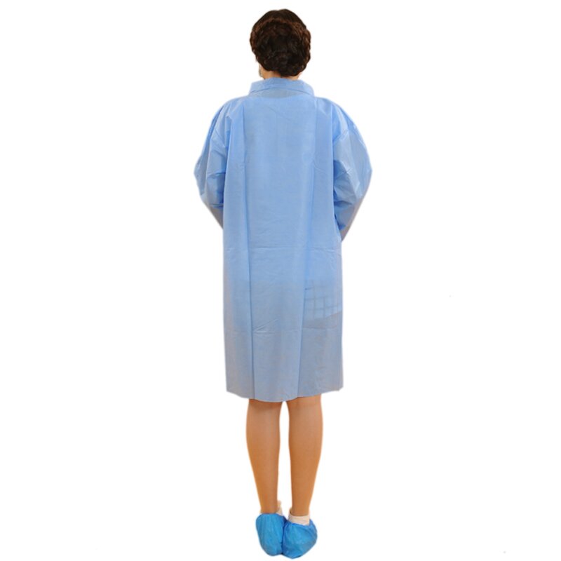 Disposable Lab Coat Manufacturer - Non Woven PP Medical Men Women Unisex Hospital Uniforms