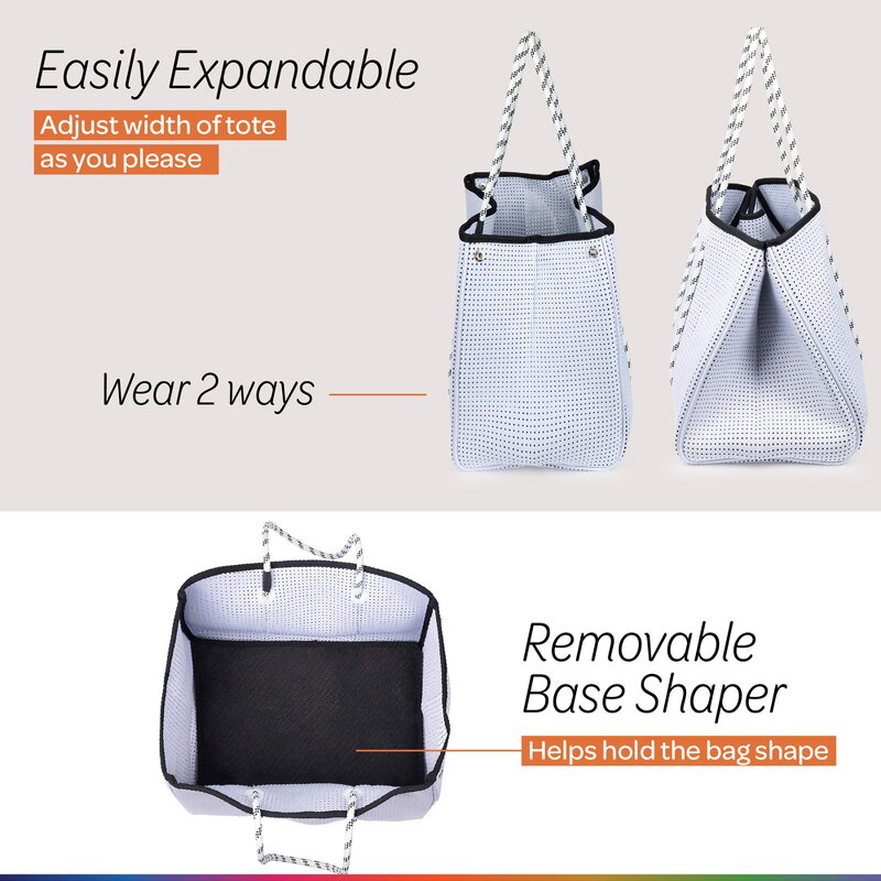 Neoprene Tote Bag Manufacturer - 2022 Hot Sale Gym Bag New Women Purse Handbag Ladies Beach Large