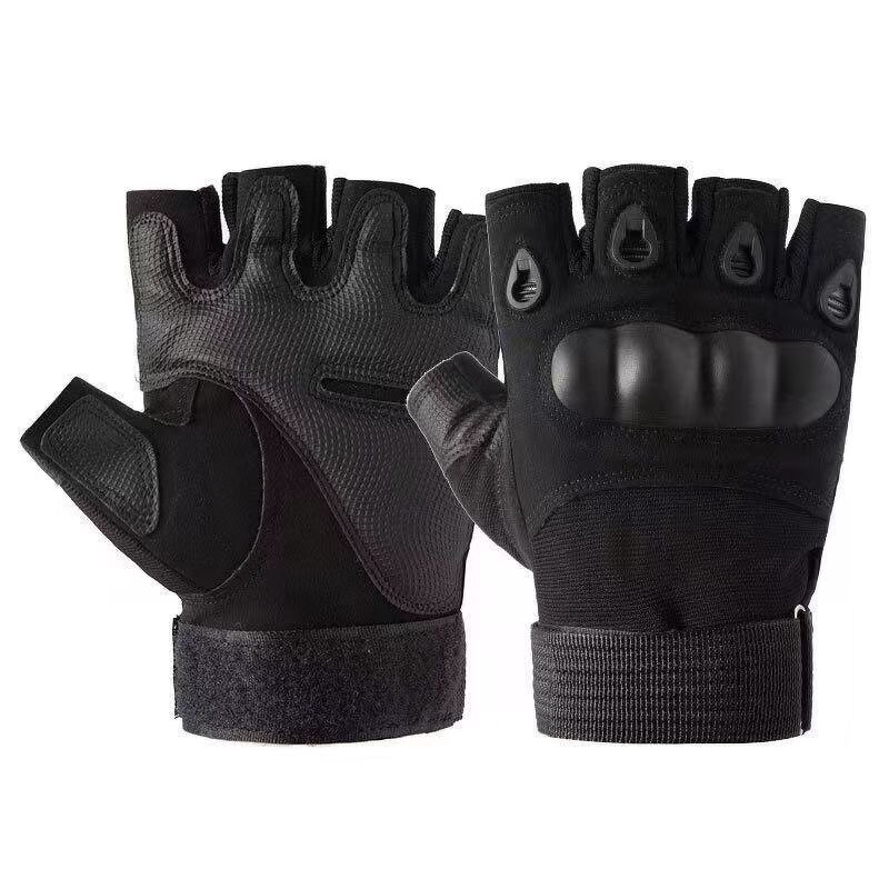 Half Finger Tactical Gloves Manufacturer - Hard Knuckle Fingerless Climbing Outdoor Sport Hunting Shooting Combat