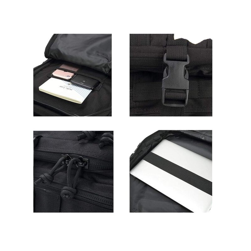 Tactical Gym Backpack Manufacturer - Custom Tactic Multiple Color 900D 45L Waterproof Molle Sports Camouflage for Men