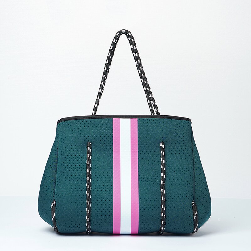 Women's Neoprene Handbag Manufacturer - OEM Quality Custom Outdoor Fashion Crossbody Small Beach Tote