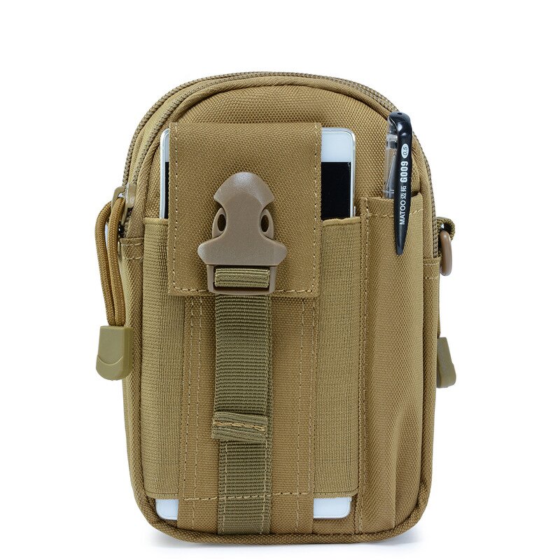 Outdoor Tactical Waist Bag Manufacturer - Universal Gadget Sports Pouch with Zipper Wallet Phone