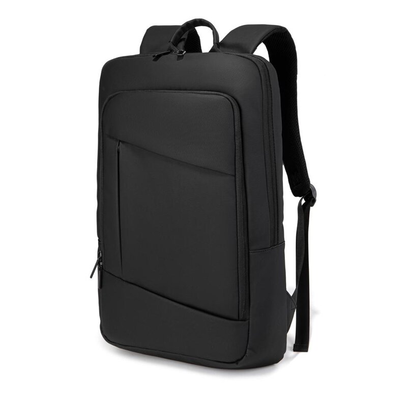 Men's Travel Backpack Manufacturer - Custom Logo Waterproof Black Laptop Business