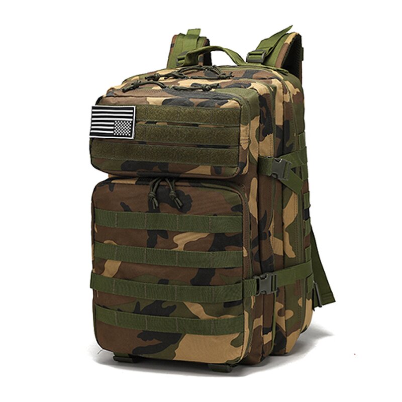 Green Tactical Backpack Manufacturer - Custom Us Camping Bag