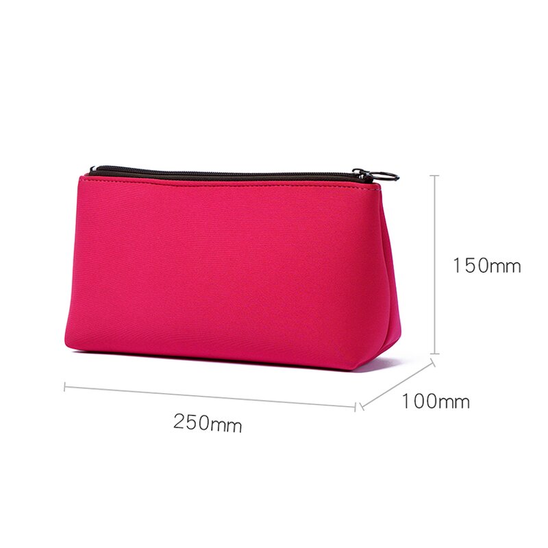Makeup Travel Bag Manufacturer - Customize Designer Professional Ladies Summer Ziplock Pouch Small Cosmetic with Logo