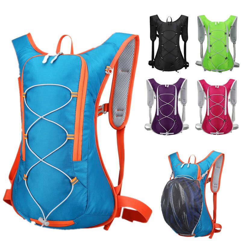 Sports Cycling Backpack Manufacturer - Hot Selling New Trending Custom Waterproof with Helmet Cover Hydration Pack