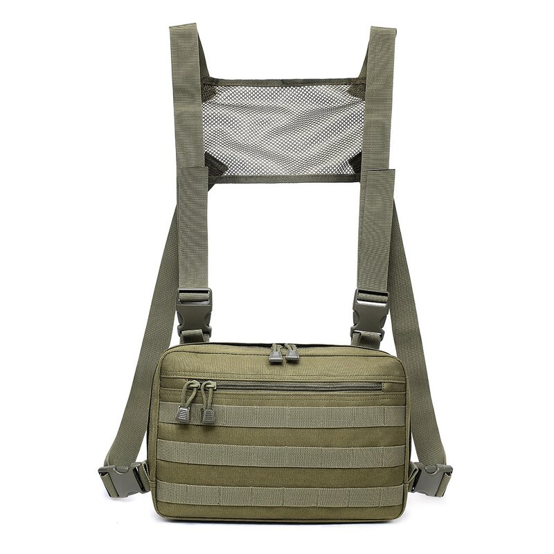 Molle Chest Rig Bag Manufacturer - Custom Men Pouch Tactical Vest