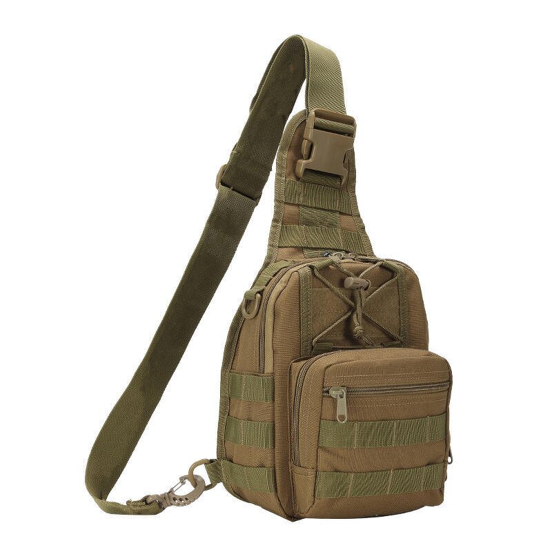 Tactical Messenger Crossbody Bag Manufacturer - Oxford Chest Single Shoulder Molle Pouch Sling Pouches for Men