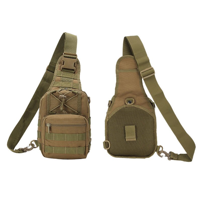 Tactical Messenger Crossbody Bag Manufacturer - Oxford Chest Single Shoulder Molle Pouch Sling Pouches for Men