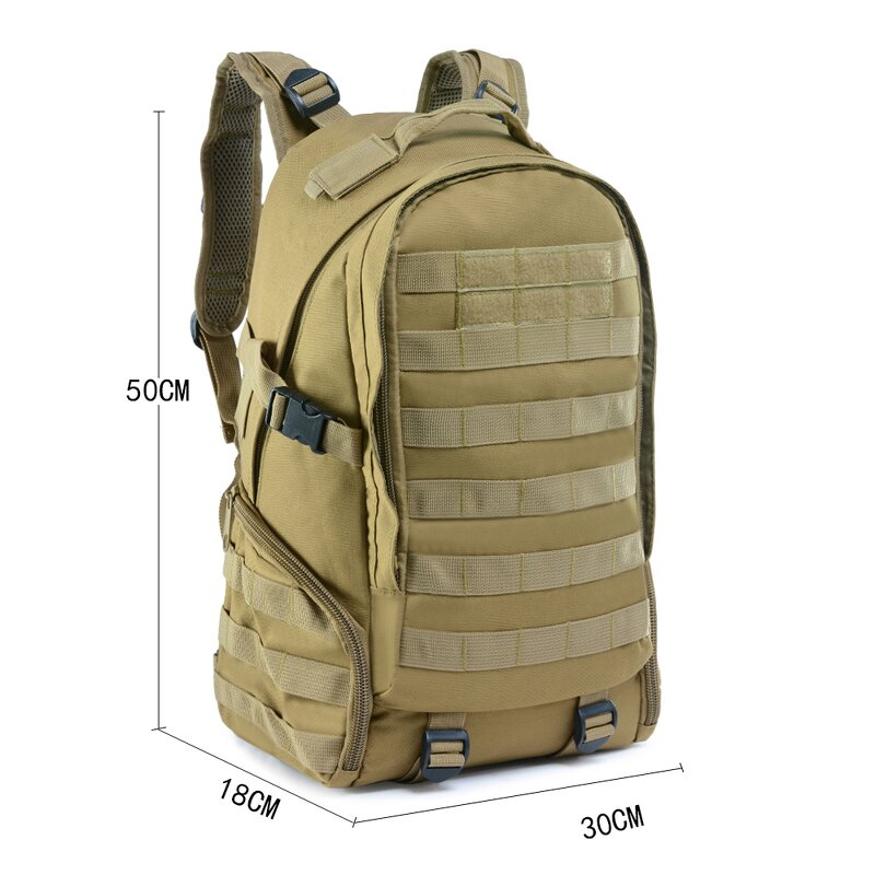 Outdoor Tactical Backpack Manufacturer - Custom 900D Oxford Waterproof Black