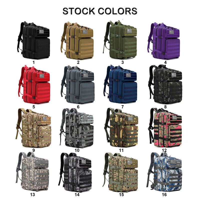 Outdoor Tactical Backpack Manufacturer - Red Waterproof Us Fitness Hiking