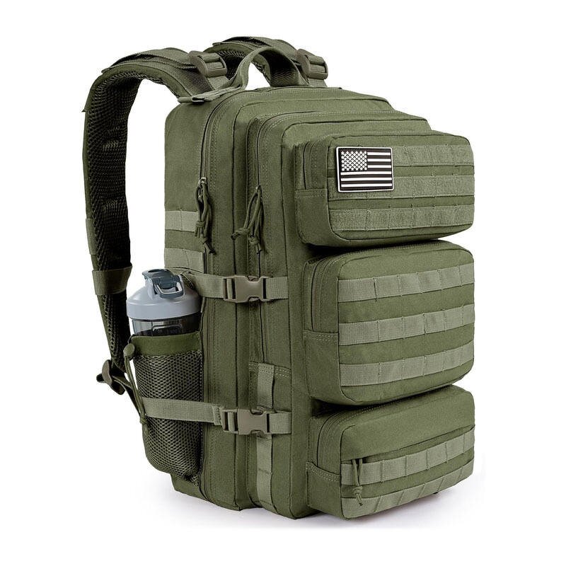Heavy Duty Tactical Backpack Manufacturer - Molle Hiking Rucksack Bug Out Bag Water Resistant Large Day for Men