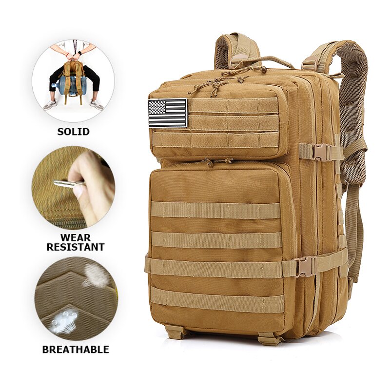 Green Tactical Backpack Manufacturer - Custom Us Camping Bag