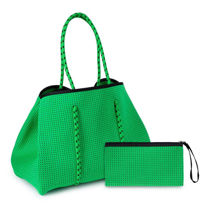 Neoprene Beach Bag Manufacturer - 2022 Lady Tote Hand Bag Super Hot Selling Perforated for Women